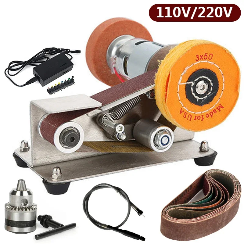 Woodworking Ai - Multifunctional Stainless Steel Mini Sanding Belt