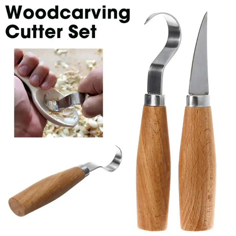 Woodworking Manufacturing - Wood Carving Knife Chisel Hook Knife