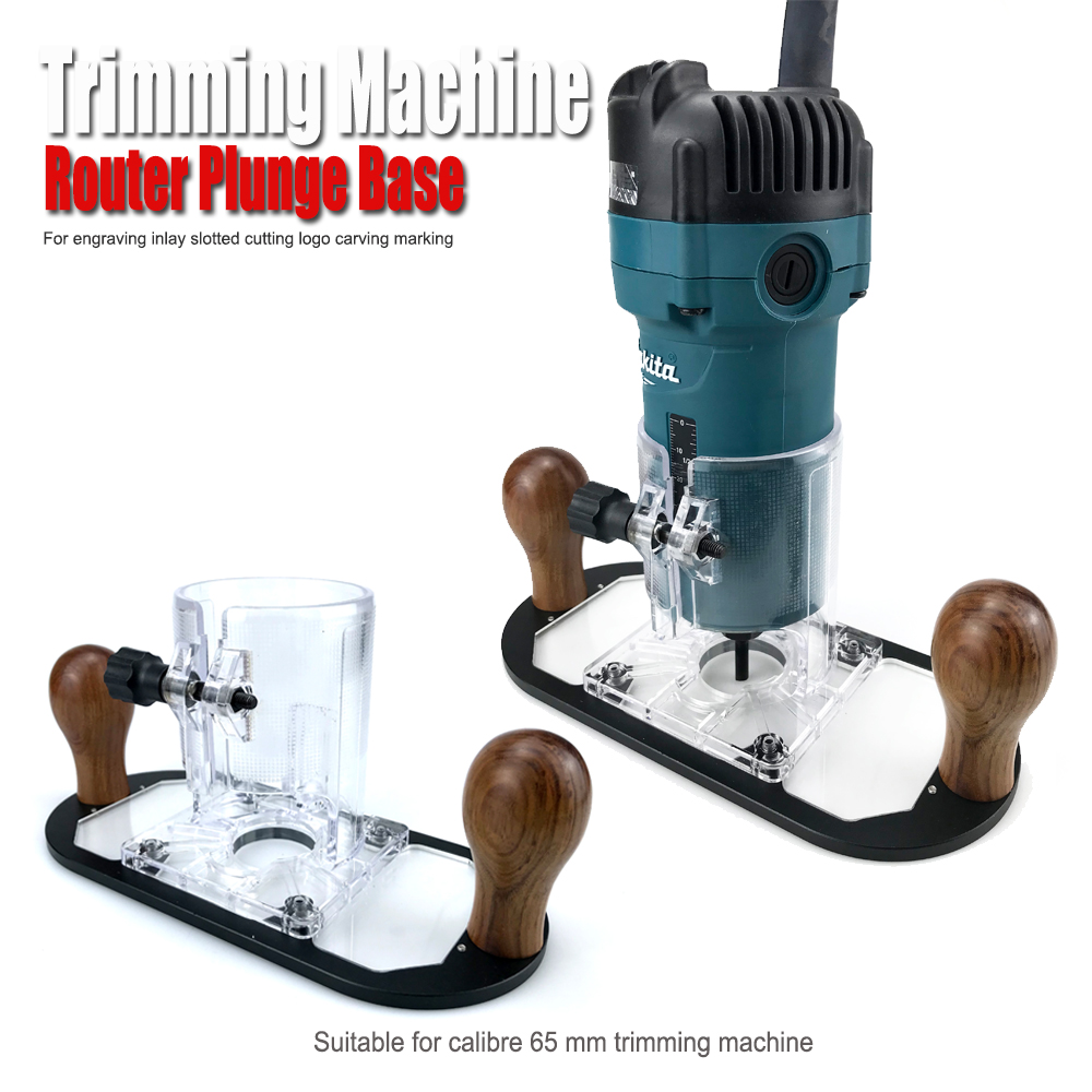 Woodworking Manufacturing - Wood Router Base for Edge Guide