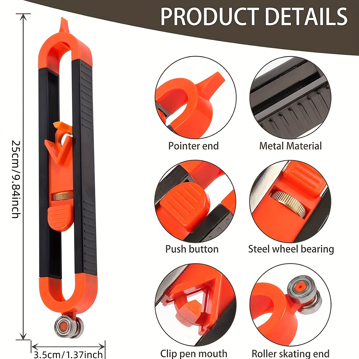 Contour Gauge Scribing Tool, P - Woodworking Essentials recension och pris