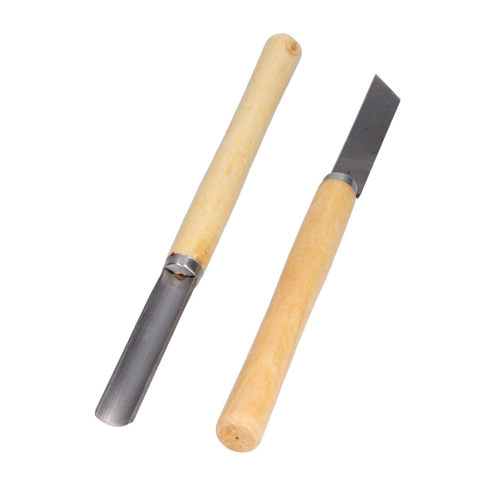 8PCS HSS Steel Wood Turning Ch - Skew Chisel Wood recension och pris