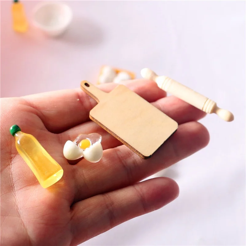 5 Pcs/Set Cute Rolling Pin Egg - Woodworking Oil Finish recension och pris