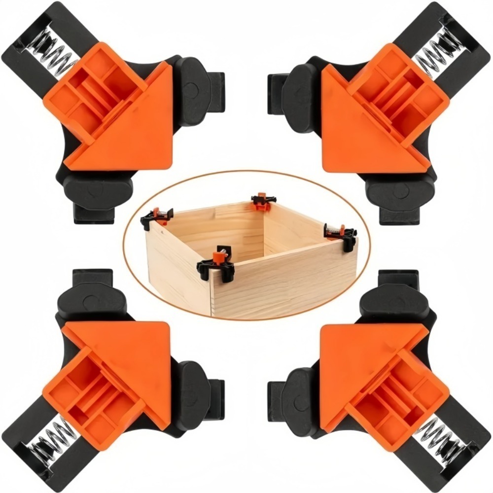 4pcs 90° Right Angle Clamp Fix - Woodworking Essentials recension och pris