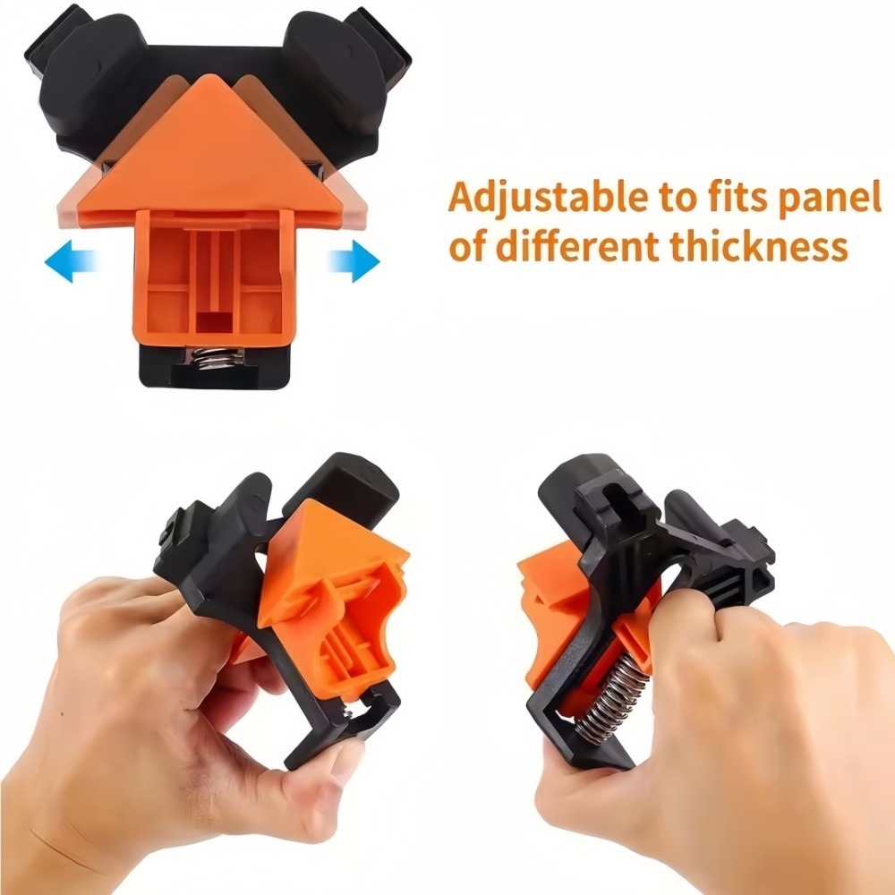 4pcs 90° Right Angle Clamp Fix - Woodworking Essentials recension och pris
