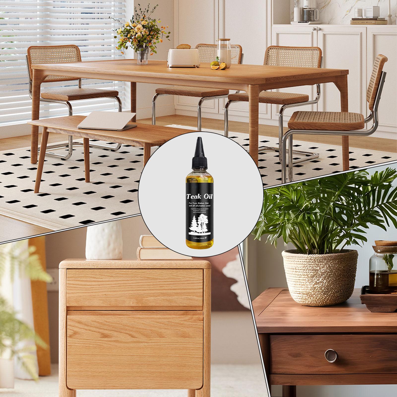 100ml Furniture Oil Wood Polis - Woodworking Oil Finish recension och pris
