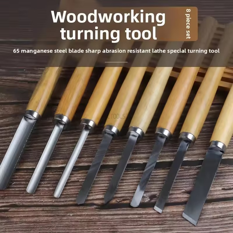 New 8Pcs/set Wood Carving Knif - Skew Chisel Wood recension och pris