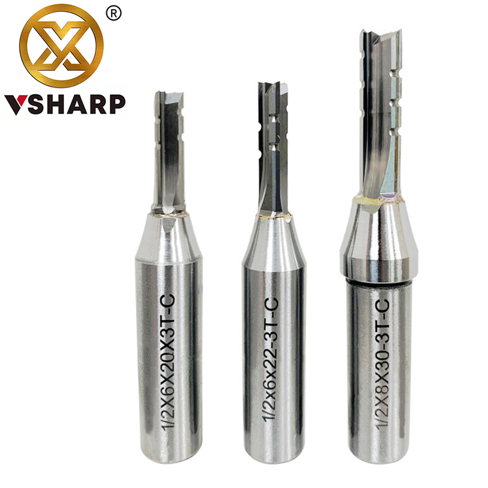 Vsharp 3 Flutes TCT Straight C - Woodworking Quote recension och pris