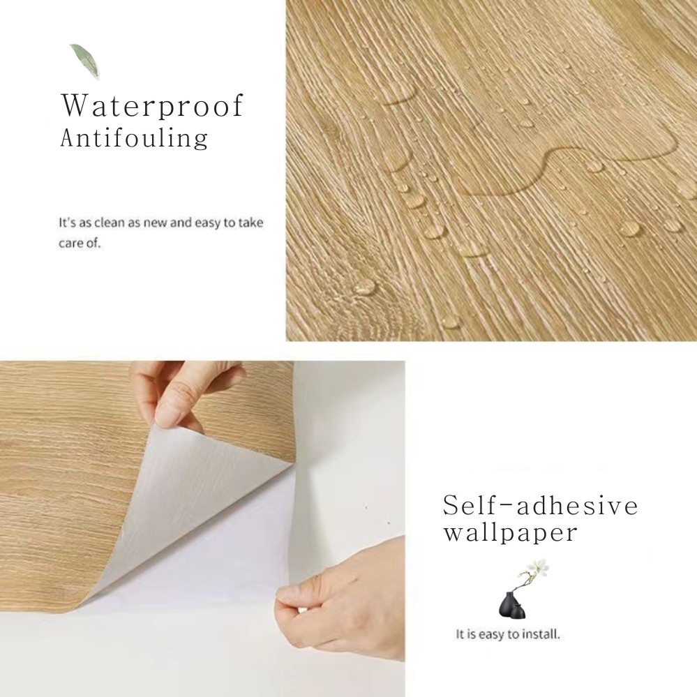 1 Roll Vinyl Oil-proof Wood Gr - Woodworking Oil Finish recension och pris