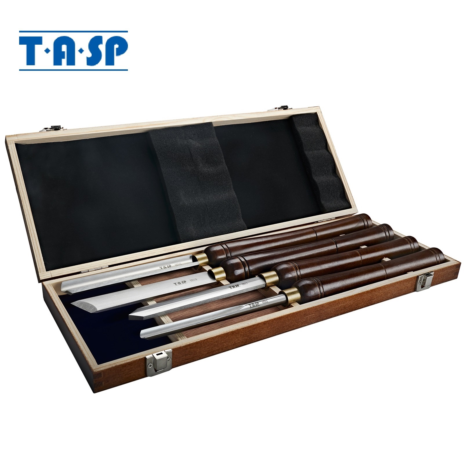 TASP 4pcs HSS Wood Turning Chi - Skew Chisel Wood recension och pris