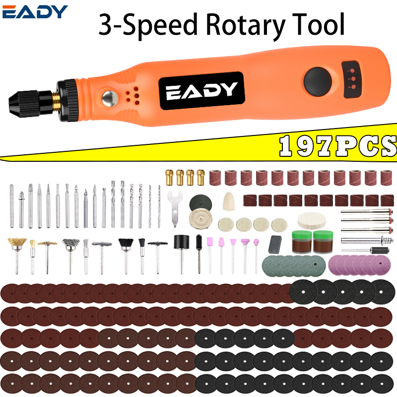 USB Cordless Rotary Tool Kit – - Woodworking Essentials recension och pris