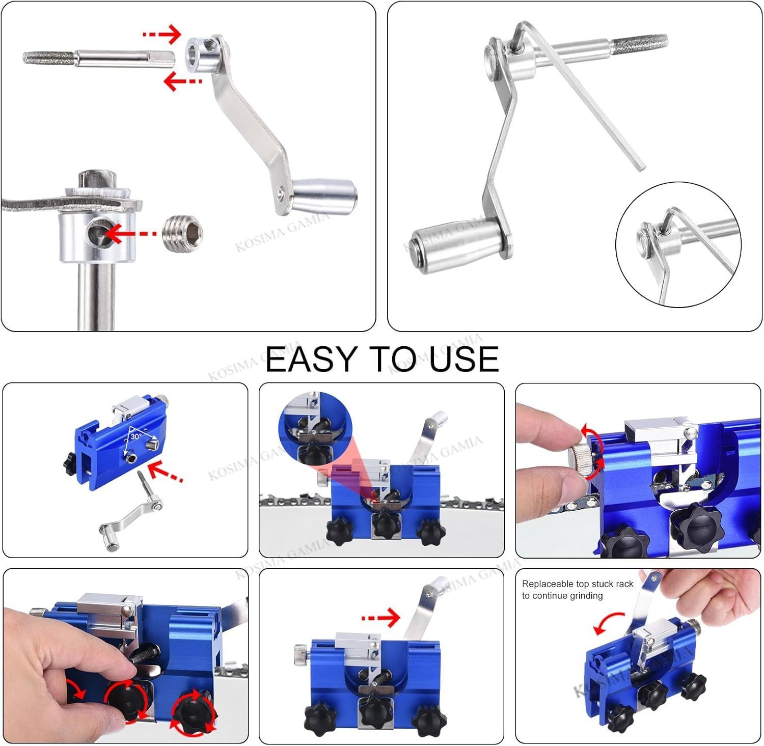 Portable Manual Chain Saw Blad - Woodworking Ai recension och pris