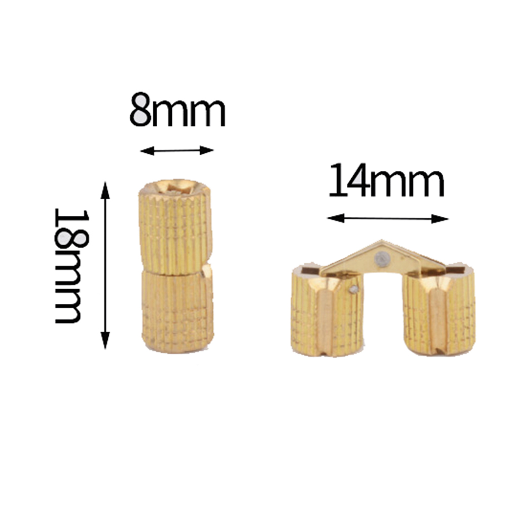 Set of 4 Cylinder Concealed Dr - Woodworking Terms recension och pris