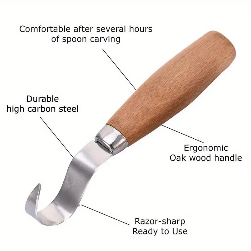 Wood Carving Knife Chisel Hook - Woodworking Manufacturing recension och pris