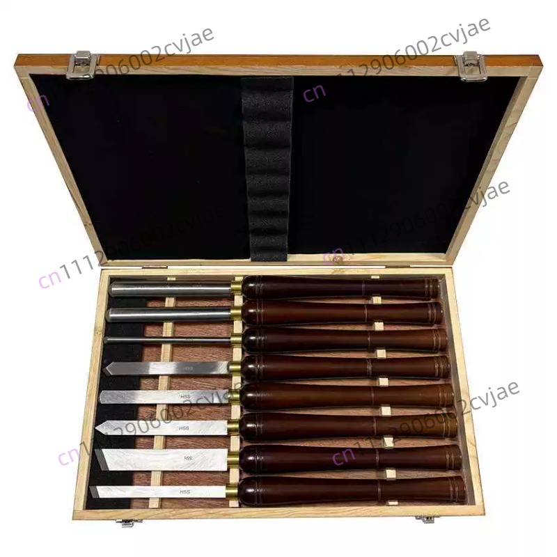 Wood Lathe Turning Tools 8 PCS - Skew Chisel Wood recension och pris