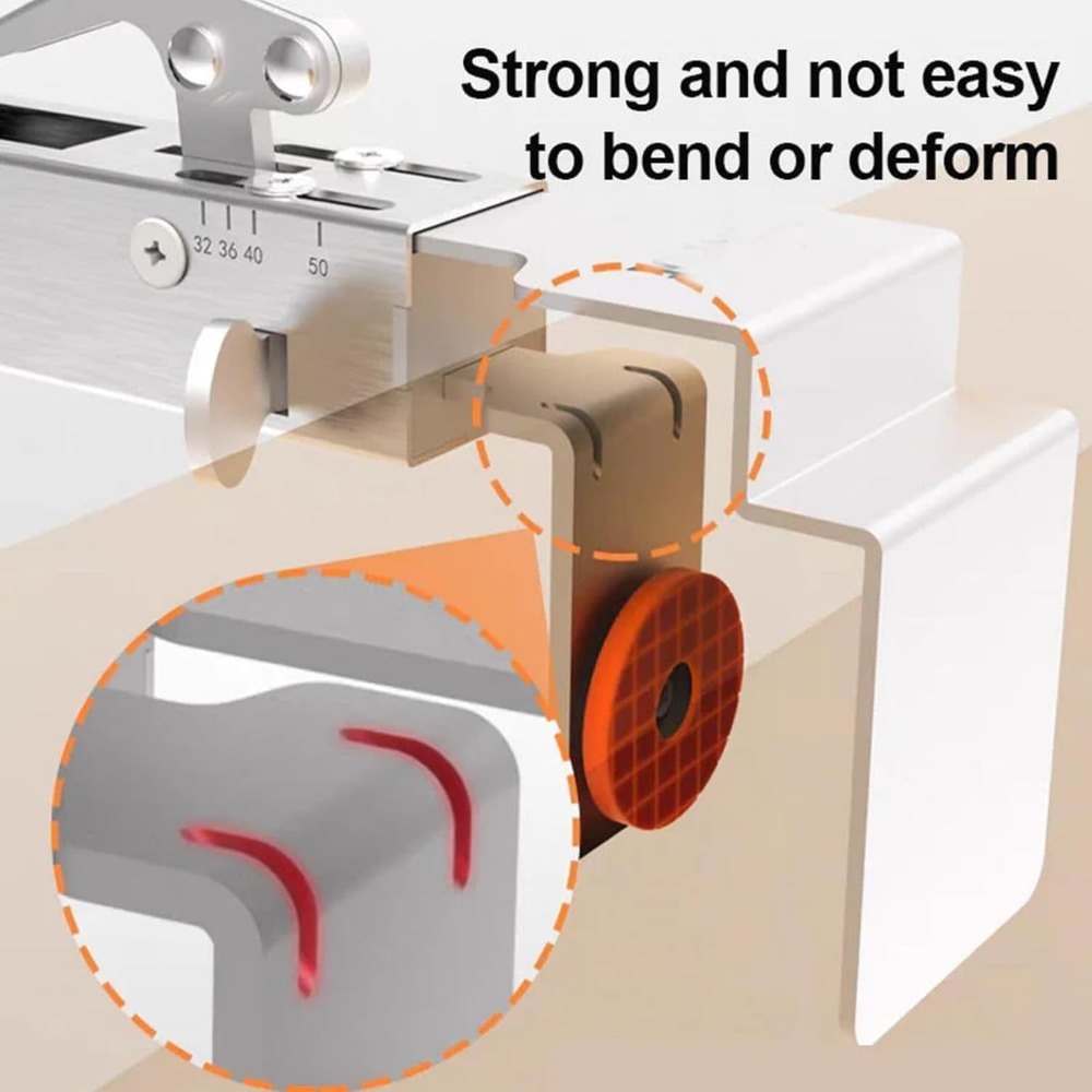 Quick-Install Drawer Front Ins - Woodworking Z Clips recension och pris