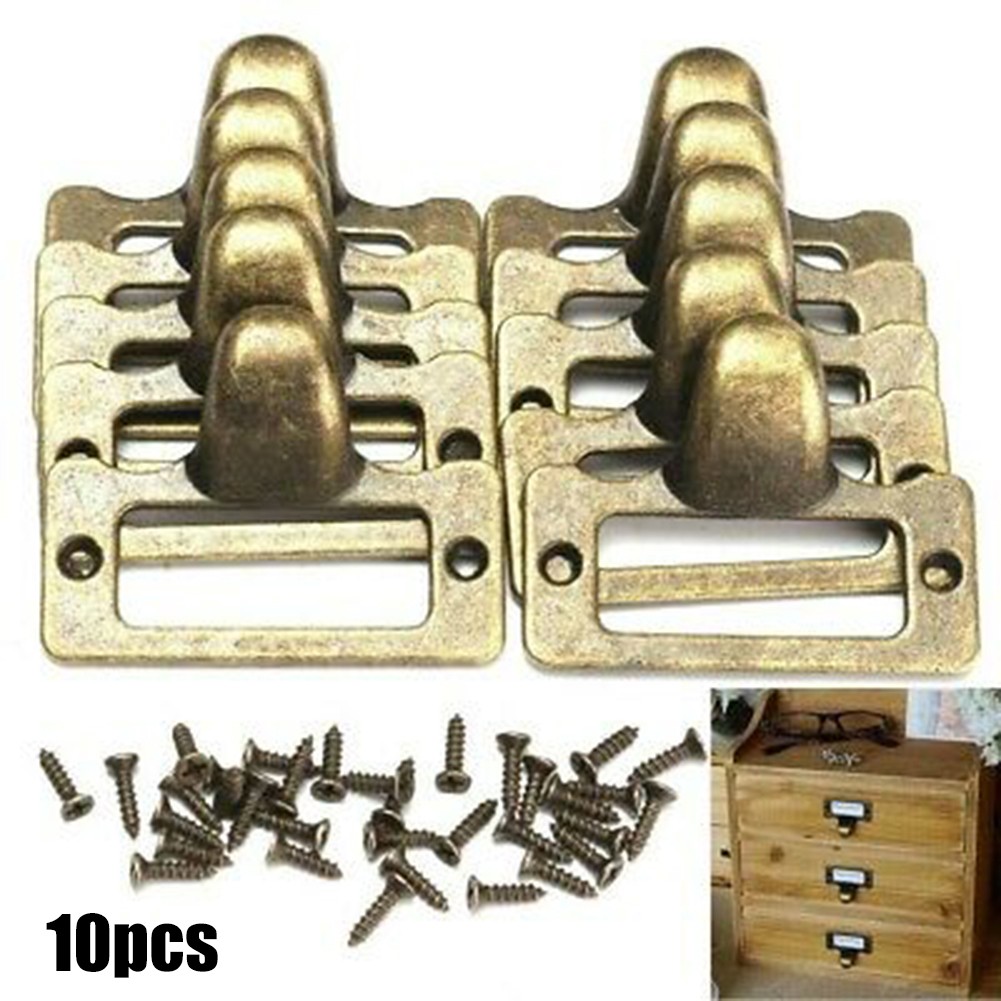 Brand New 10 PCS Label Pulls D - Woodworking Names recension och pris