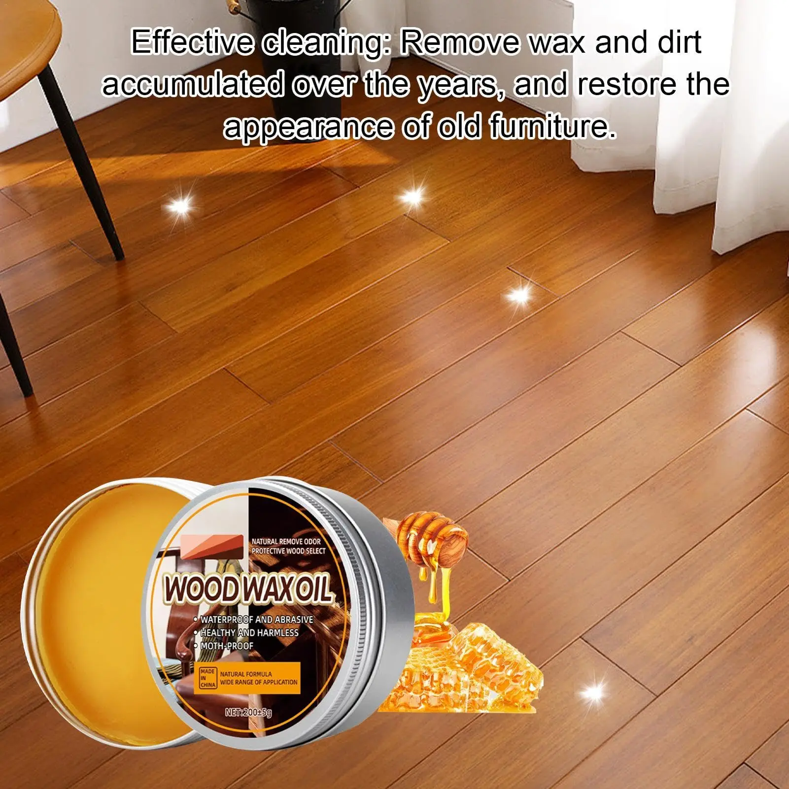 Wooden Beeswax Furniture Polis - Woodworking Oil Finish recension och pris
