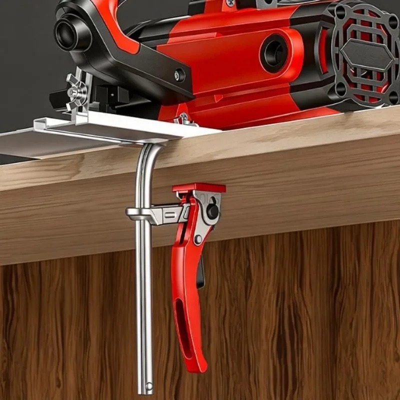 Heavy Duty Ratchet F Clamp Qui - Woodworking Z Clips recension och pris