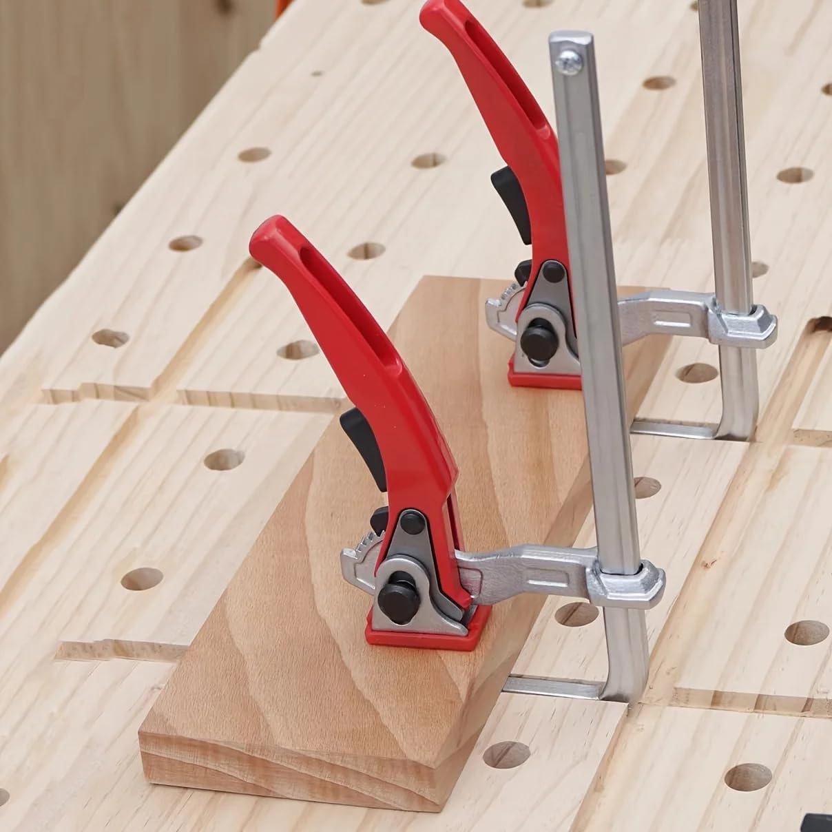 Heavy Duty Ratchet F Clamp Qui - Woodworking Z Clips recension och pris