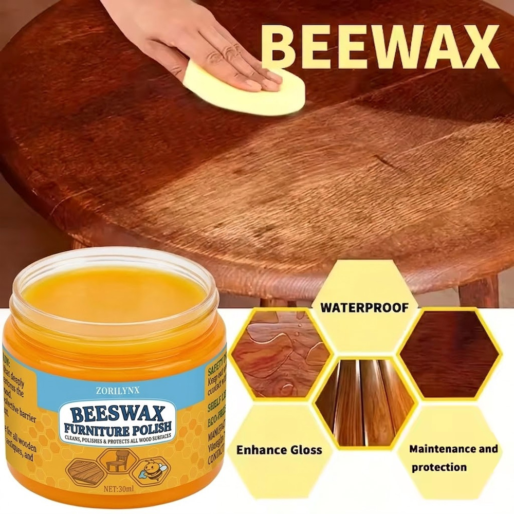 Beeswax Wood Oil Polish Wax Na - Woodworking Oil Finish recension och pris