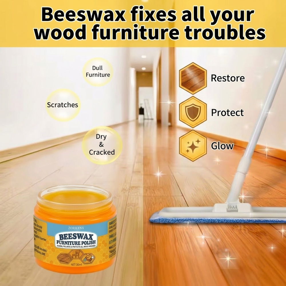 Beeswax Wood Oil Polish Wax Na - Woodworking Oil Finish recension och pris