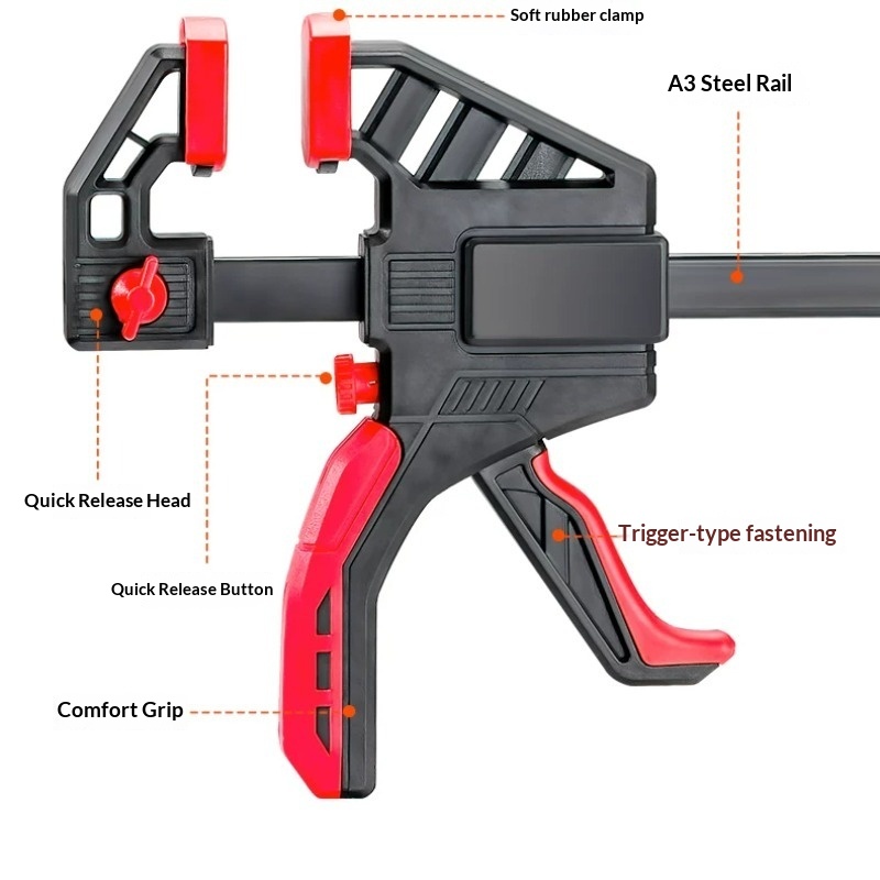 Heavy Duty Quick F Clamp Woodw - Woodworking Z Clips recension och pris