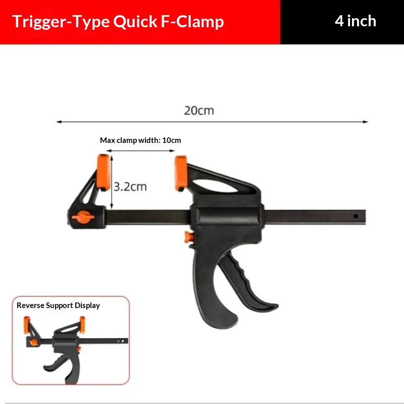 Heavy Duty Quick F Clamp Woodw - Woodworking Z Clips recension och pris